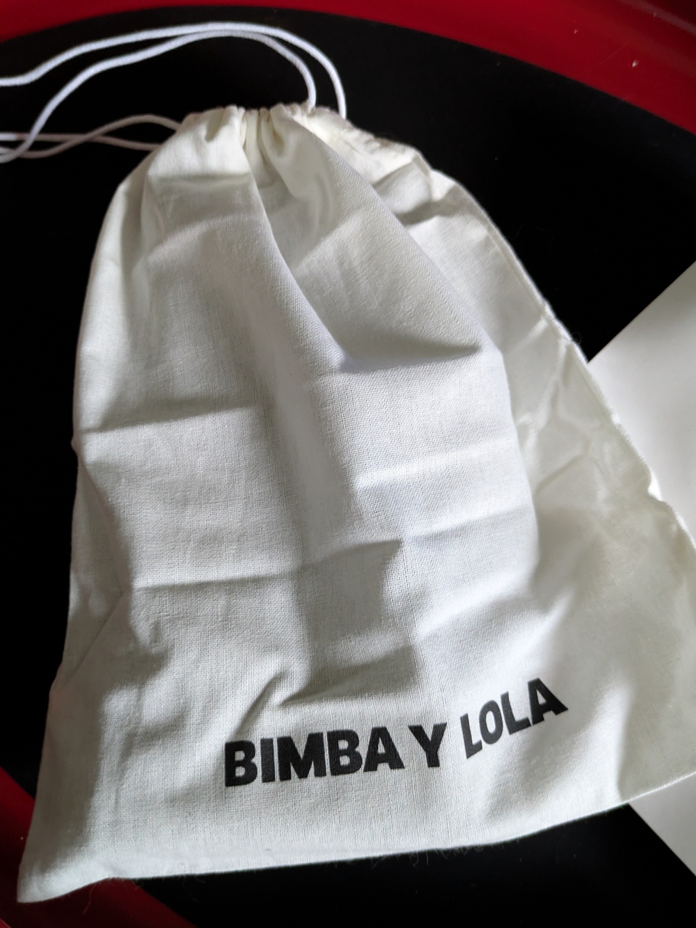 Bimba y Lola Black Woven Shoulder Bag - Picture 5 of 11